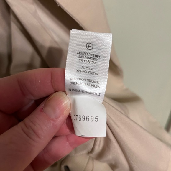 Joie open camel collared sleeveless blazer - Picture 10 of 11